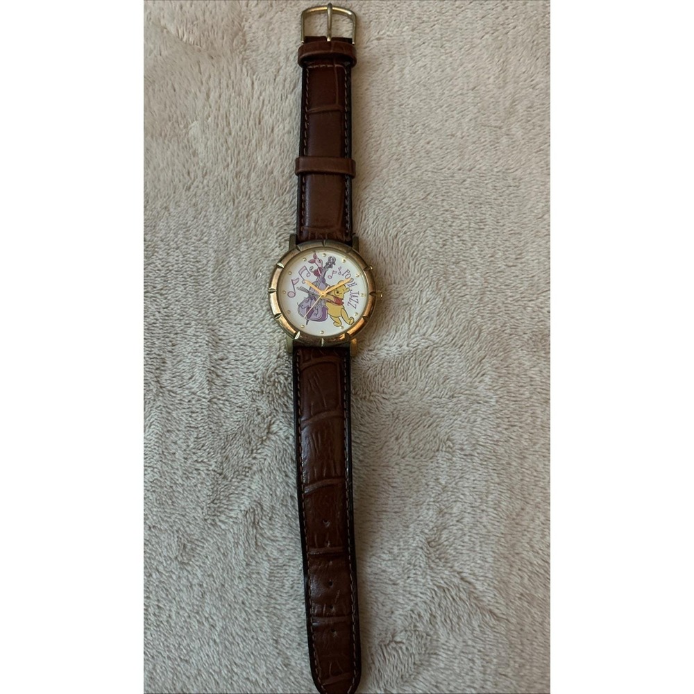 Vintage Disney Timex Winnie the Pooh Piglet Jazz Musical Watch
